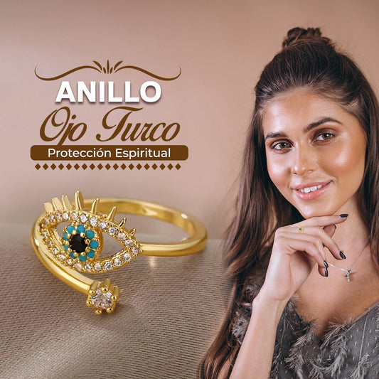 Anillo De Ojo Turco™ Amuleto Protector